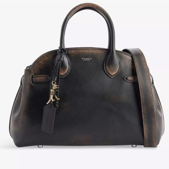 COACH loved Leather Shoulder Bag - Picture 1 of 3